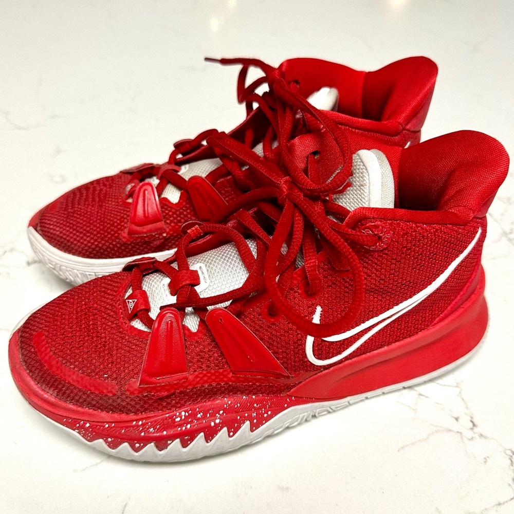 Nike Kyrie 7 TB University Red- Kids Size US 4 Basketball Shoes